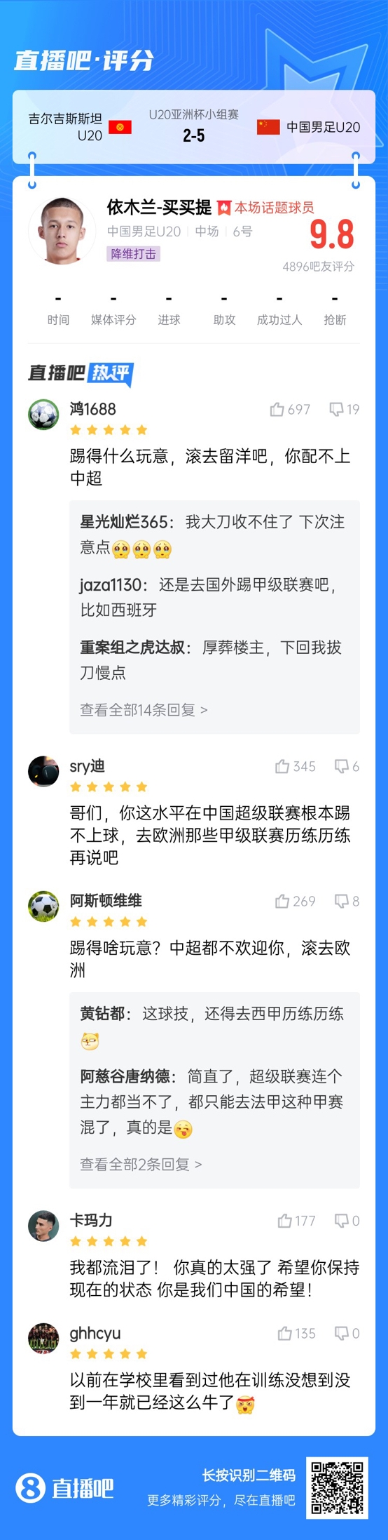  依木蘭這場(chǎng)多少妙傳了？毛偉杰回傳+依木蘭直塞“調(diào)虎離山”