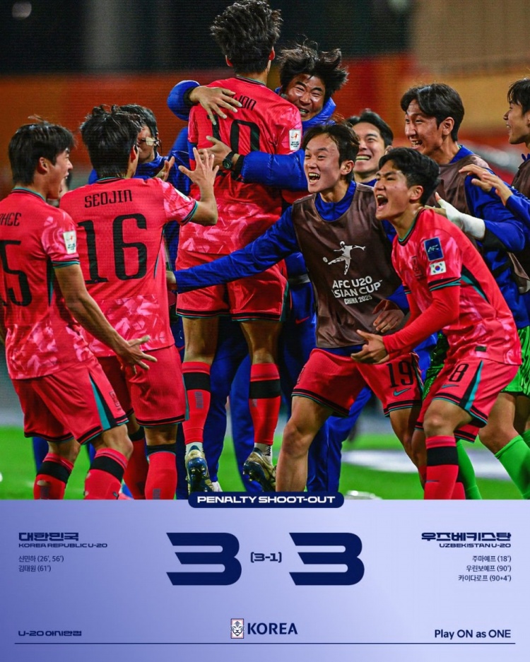  韓國(guó)U20門將：對(duì)撲點(diǎn)很有信心，訓(xùn)練中一度10次射門撲出8次