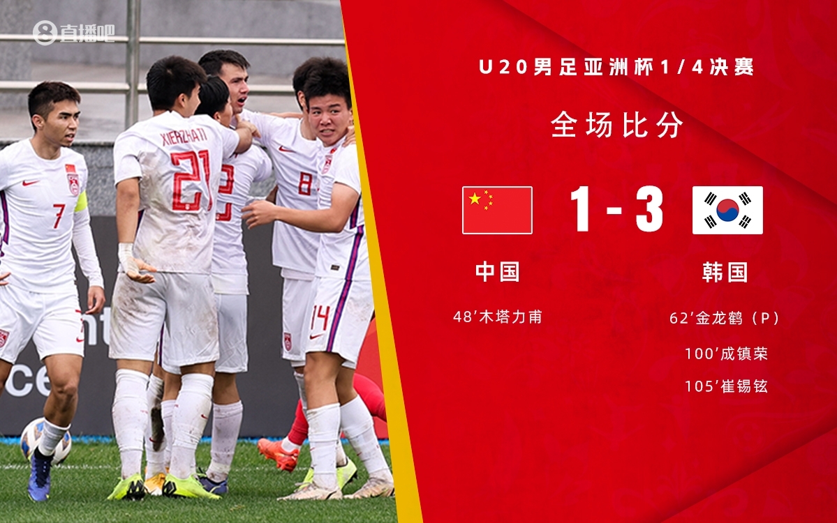  復(fù)仇！U22國(guó)足絕殺復(fù)仇韓國(guó)，2年前U20亞洲杯加時(shí)憾負(fù)無(wú)緣世青賽
