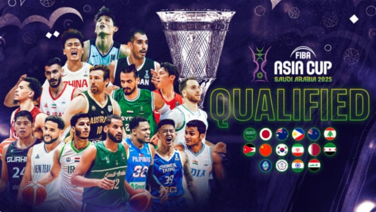  8月在沙特舉辦！FIBA官網(wǎng)：男籃亞洲杯抽簽儀式將在下月8號舉行