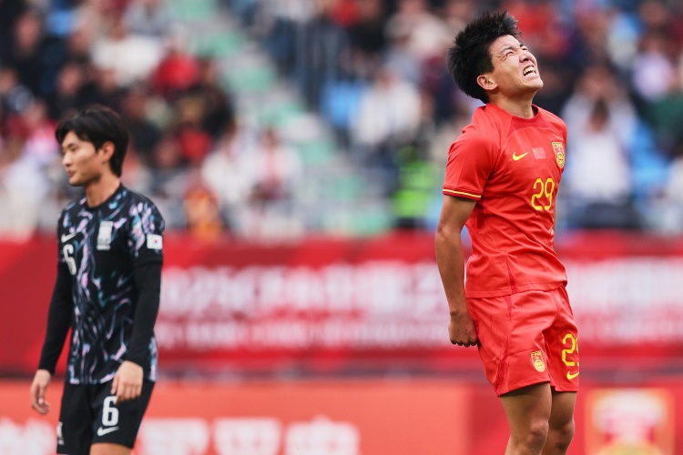  U22鹽城邀請賽韓國隊表現(xiàn)不佳，前兩輪1平1負未嘗勝績